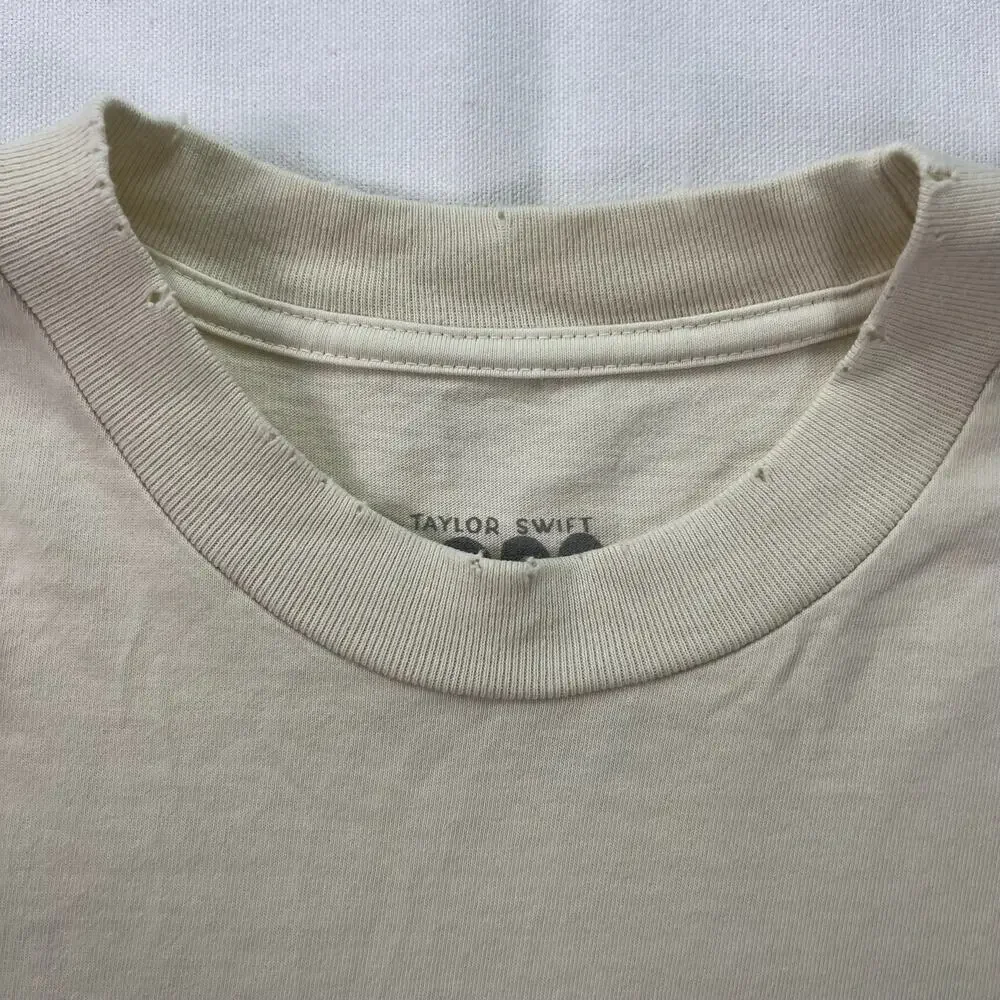 Taylor Swift 1989 Taylor's Version Stay Tee M Official Merch Yellow Graphic Top - Picture 8 of 16